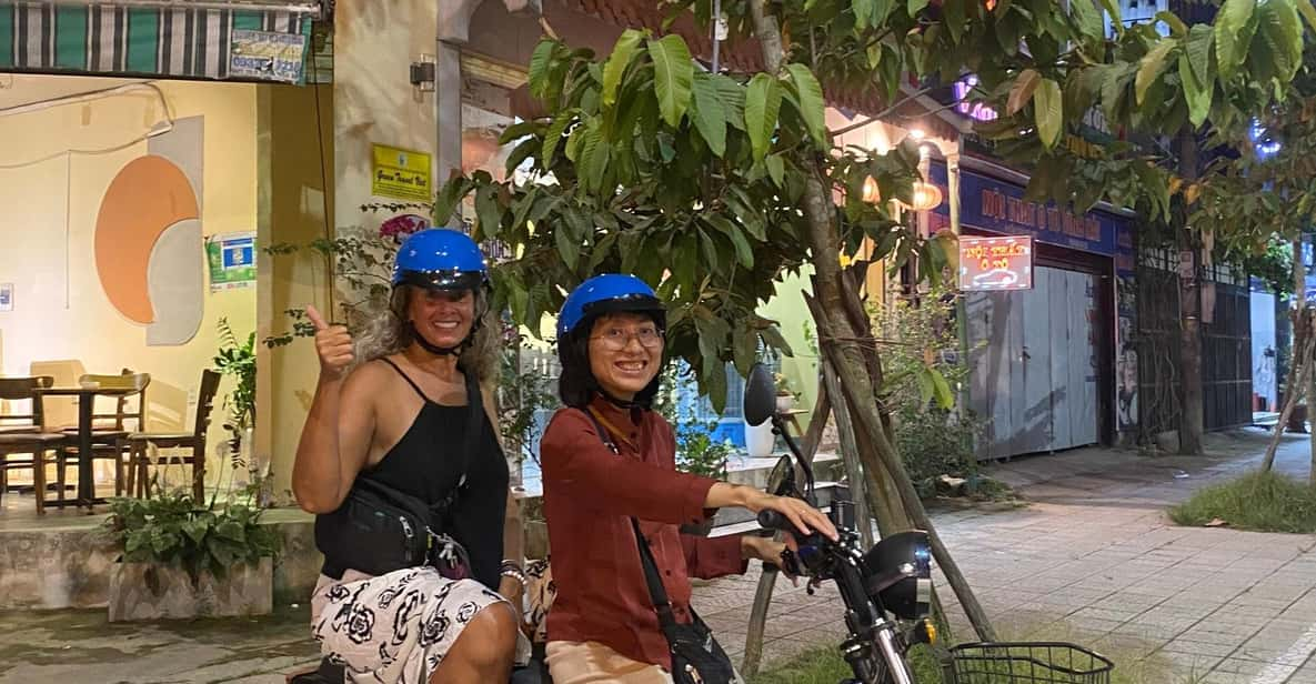 Hue: Night Street Food Tour by E Bike With a Lady Rider - Nighttime Scenic Highlights