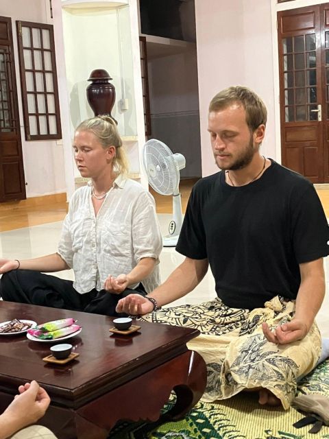 Hue Retreat: Tea and Meditation With Vegetarian Meal - Itinerary Details