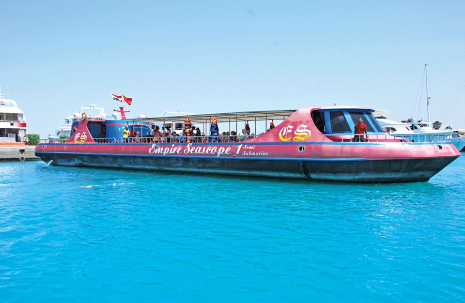 Hurghada: Empire Submarine Boat Trip With Snorkel and Drinks - Tour Highlights