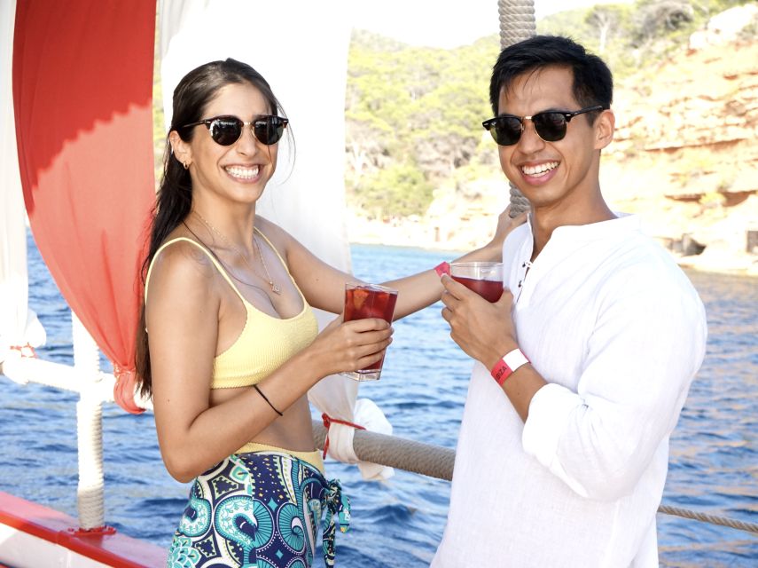 Ibiza: Boat Cruise Aboard Classic Wooden Boat - Cruise Itinerary