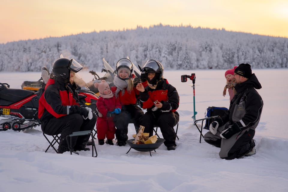 Ice Fishing With Snowmobiles - Guided Tour Information