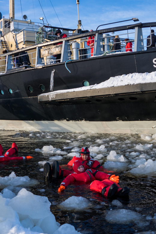Icebreaker Sampo Cruise Ice Floating From Rovaniemi - Unique Cruise Experience