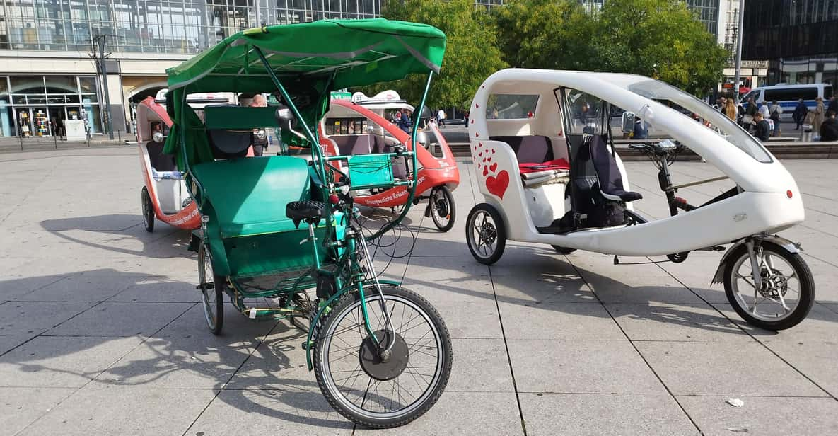 Inclusive Pick up to 10 Berlin Rickshaw up to 20 Person - Group and Accessibility