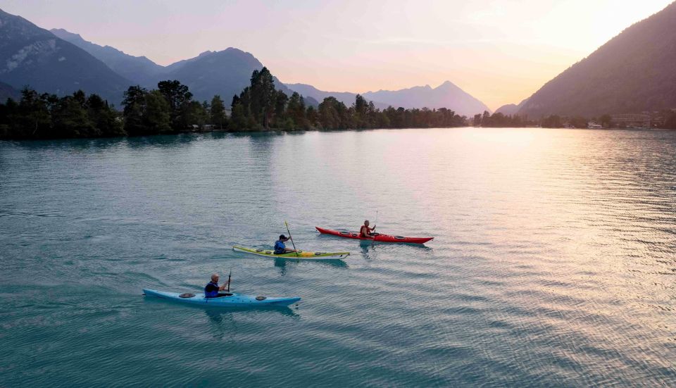 Interlaken: Kayak Tour of the Turquoise Lake Brienz - Group Size and Guide