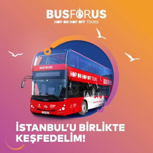 Istanbul: 48-Hour Hop-On Hop-Off Double Decker Bus Ticket - Hop-On Hop-Off Experience