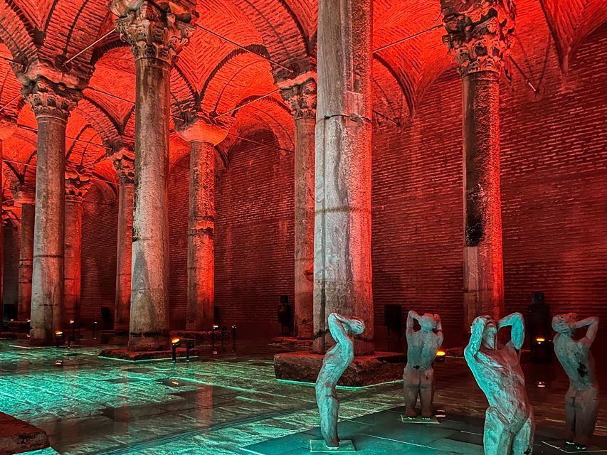 Istanbul: Basilica Cistern Tour and Skip the Line With Guide - Detailed Tour Itinerary