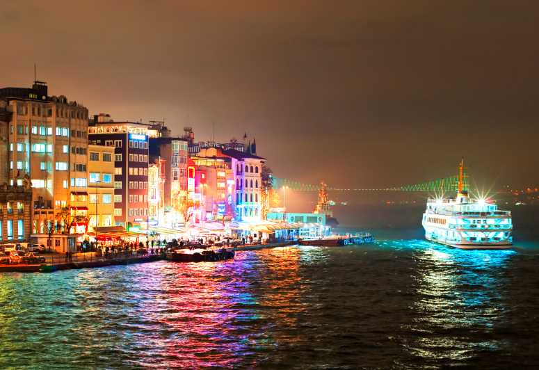 Istanbul: Bosphorus Boat Cruise With Dinner & Entertainment - Itinerary Highlights