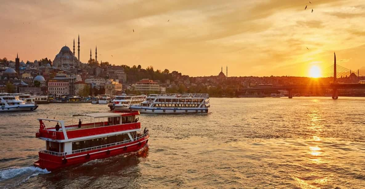 Istanbul Bosphorus Sunset Guided Cruise Tour - Scenic Landmarks