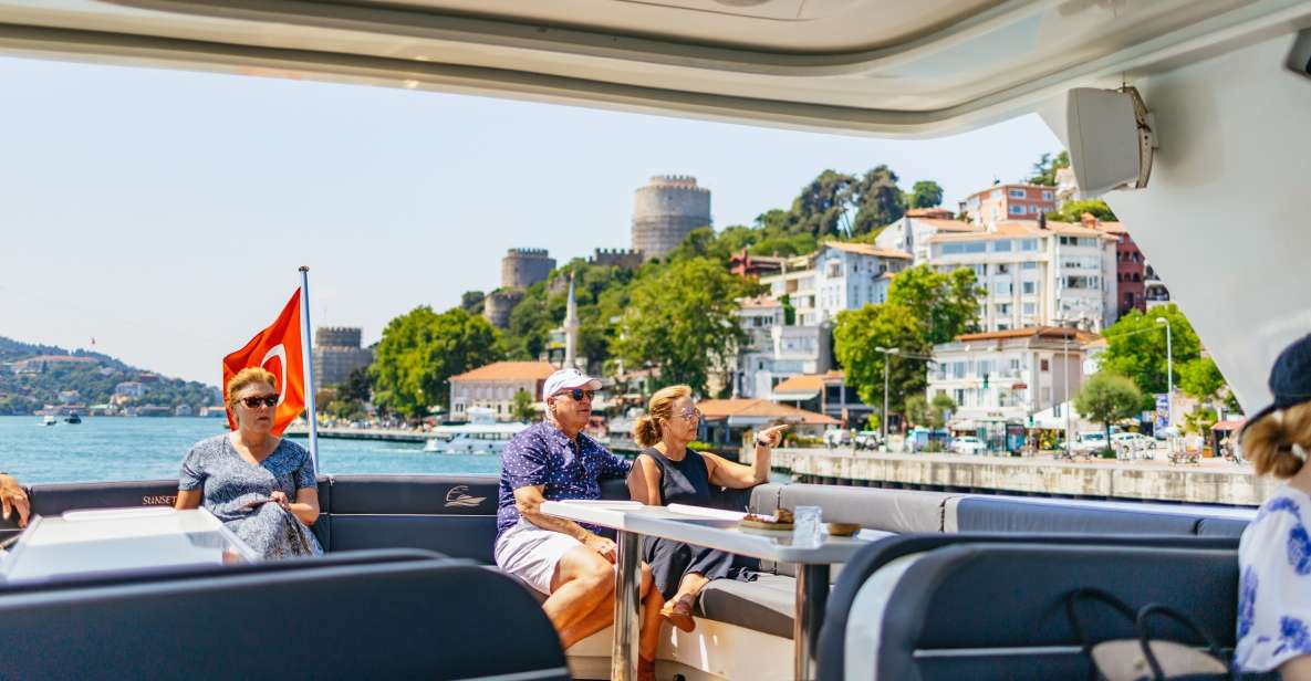 Istanbul: Bosphorus Yacht Cruise With Stopover on Asian Side - Key Locations