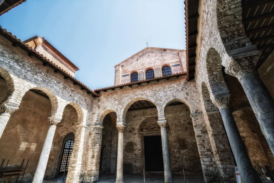 Istria Tour: Poreč - Grožnjan - Motovun, With Truffle Tasting - Poreč: Guided Tour and Basilica