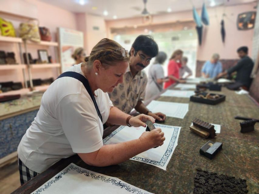 Jaipur: Block Printing Workshop In the Heart of City Center - Hands-On Activities Offered