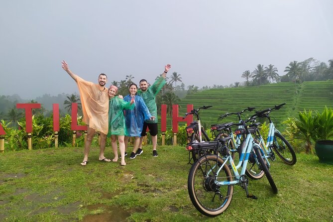 Jatiluwih E-bikes Tour Cycling Group - Meeting and End Points