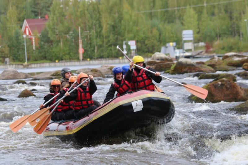 Jyvaskyla or Laukaa: Kuusaa River Rafting Tour With Pickup - Highlights of the Experience