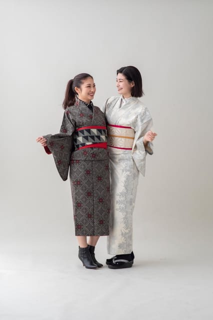 Kagoshima: Oshima Tsumugi Kimono Rental With Dressing - Included Services