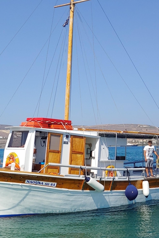 Kaiki Cruise to Antiparos & Despotiko Including BBQ Lunch - Transportation and Pickup