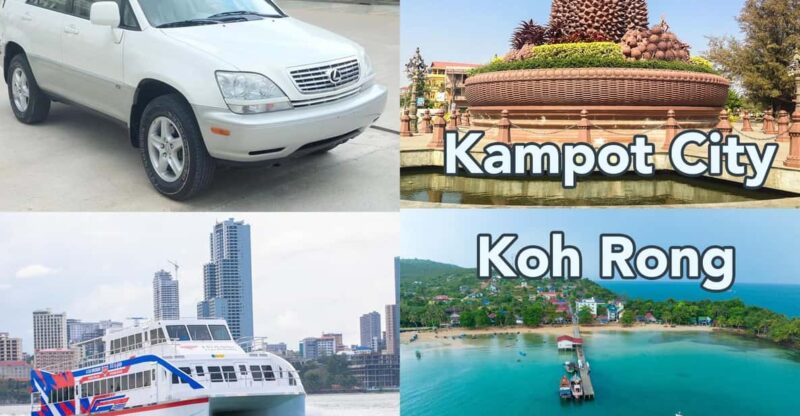 Kampot To/From Koh Rong Island Private Car and Ferry Boat - Inclusions