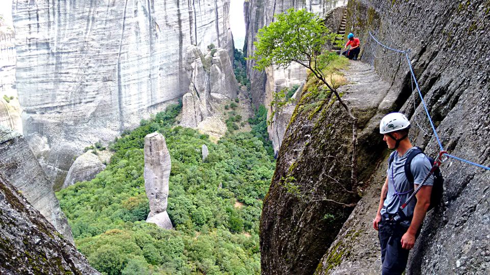 Kastraki: Meteora Via Cordata Hiking Tour to the Great Saint - Safety and Equipment