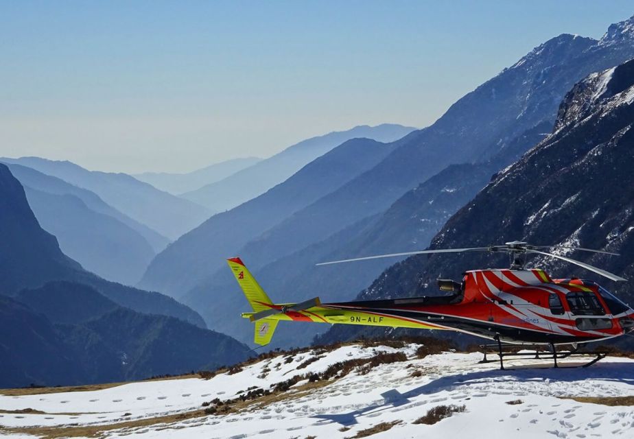 Kathmandu: Everest Base Camp Helicopter Tour With Transfers - Flight Journey Details