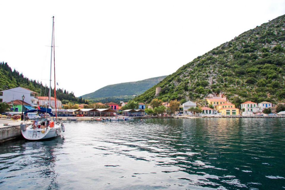 Kefalonia: Ithaca Cruise From Agia Efimia With Bus Transfer - Inclusions