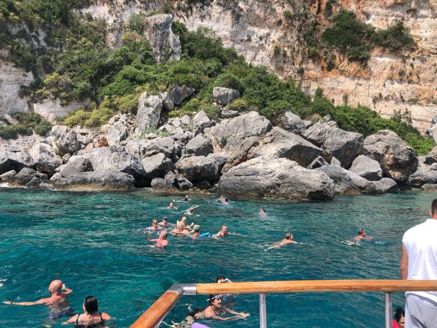 Kefalonia: Ithaca Cruise From Poros Port With Swim Stops - Explore Vathi, the Capital