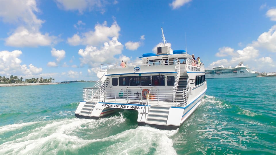 Key West: Glass-Bottom Boat Reef Eco-Tour - Boat Features and Accessibility