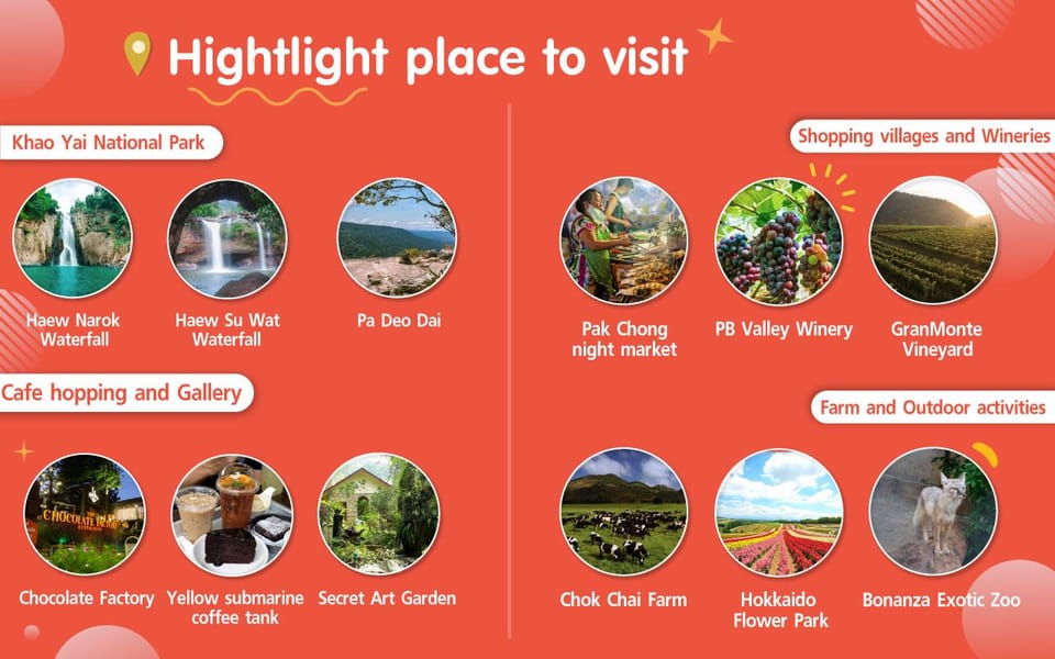 Khao Yai: Private Custom Tour With Driver From Bangkok - Guidance and Accessibility