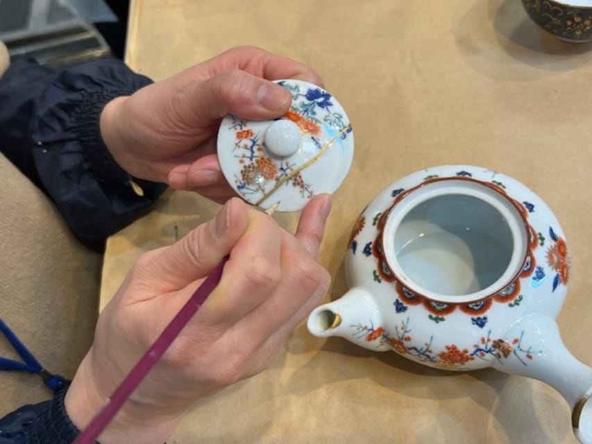 Kintsugi Experience Using Arita Ware in Nihonbashi Tokyo - Workshop Schedule