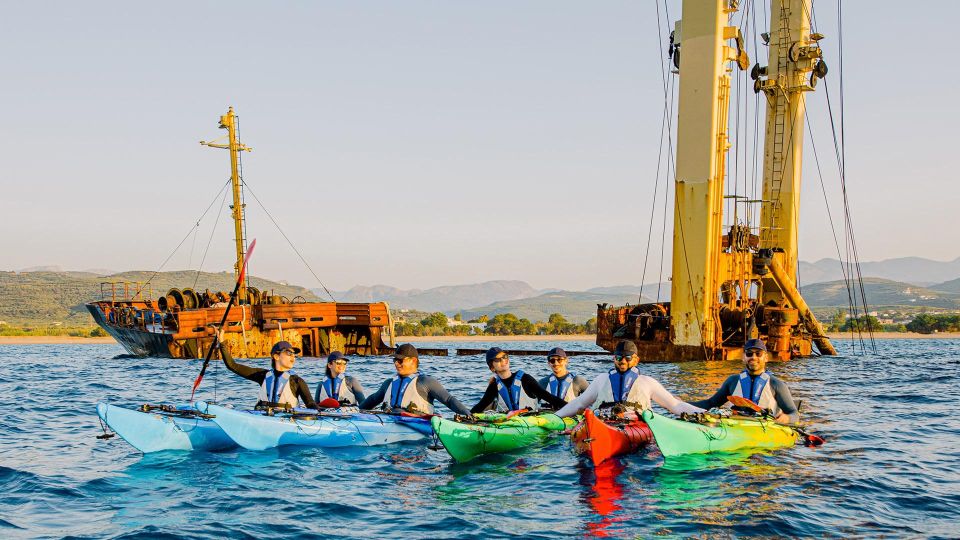 Kissamos: Morning Kayak Tour to Shipwreck & Exclusive Beach - Included Amenities