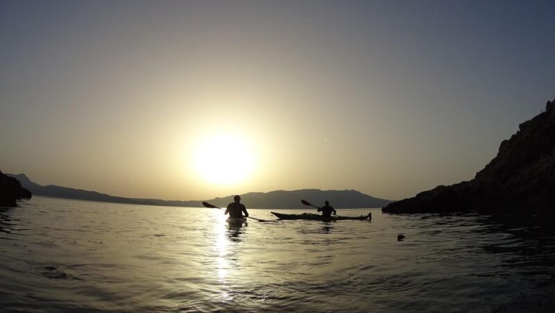 Kissamos: Sunset Kayak Tour to Shipwreck & Exclusive Beach - Inclusions and Equipment