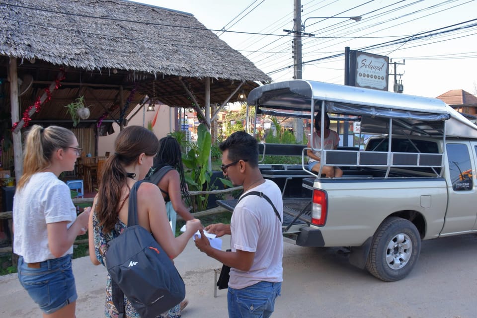 Koh Lanta: 4 Islands and Emerald Cave Tour by Long-tail Boat - Pickup and Main Stops