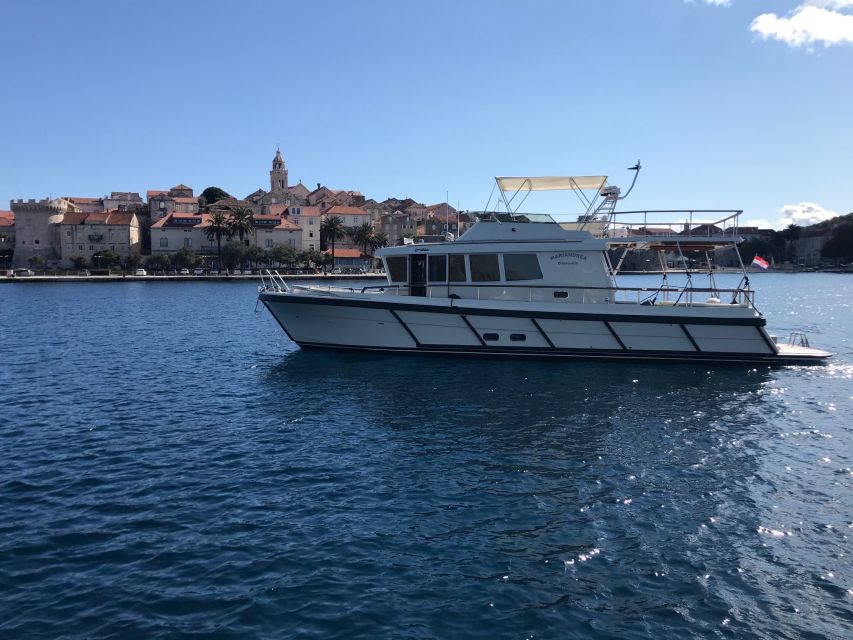 Korčula: Island Yacht Cruise With Wine Tasting and Dinner - Exploring Dalmatian Wines