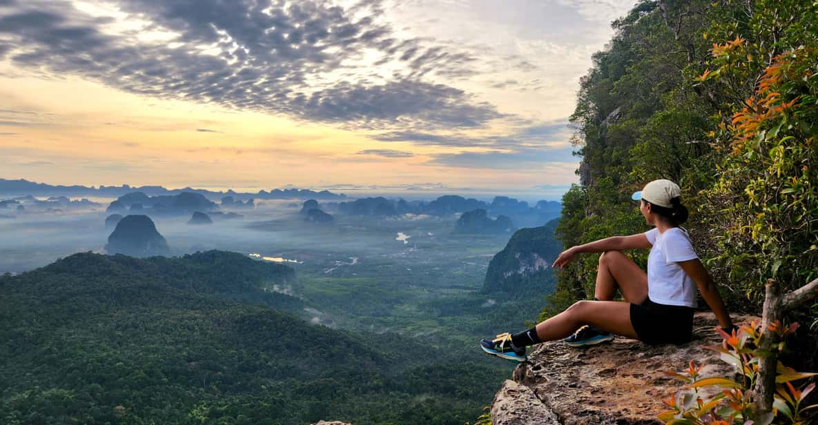 Krabi: Dragon Crest Sunrise Hike &Klong Root Kayak Adventure - Hiking Experience