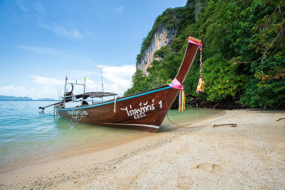 Krabi: Half-Day 4 Islands Private Local Long Tail Boat - Experience Features