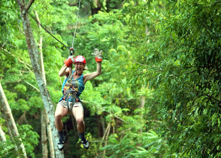 Krabi: Zipline, ATV & Top Rope Climbing Experience - Free Cancellation and Payment Options