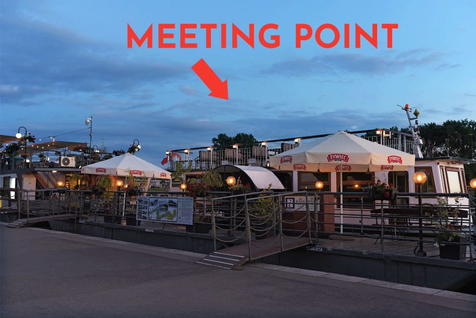 Krakow: 1-Hour Evening Vistula River Cruise - Meeting Point and Instructions