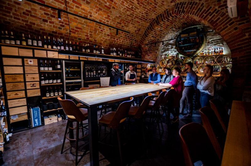 Krakow: Guided Wine Bar Tour With Tastings and Snacks - Wine Tasting Experience