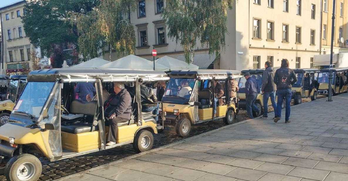 Krakow: Jewish Quarter and Ghetto Sightseeing Golf Cart Tour - Included Features