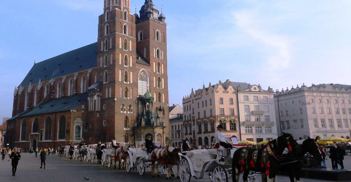 Krakow Old Town and Jewish Quarter in One Guided Walk - Itinerary Highlights and Key Stops