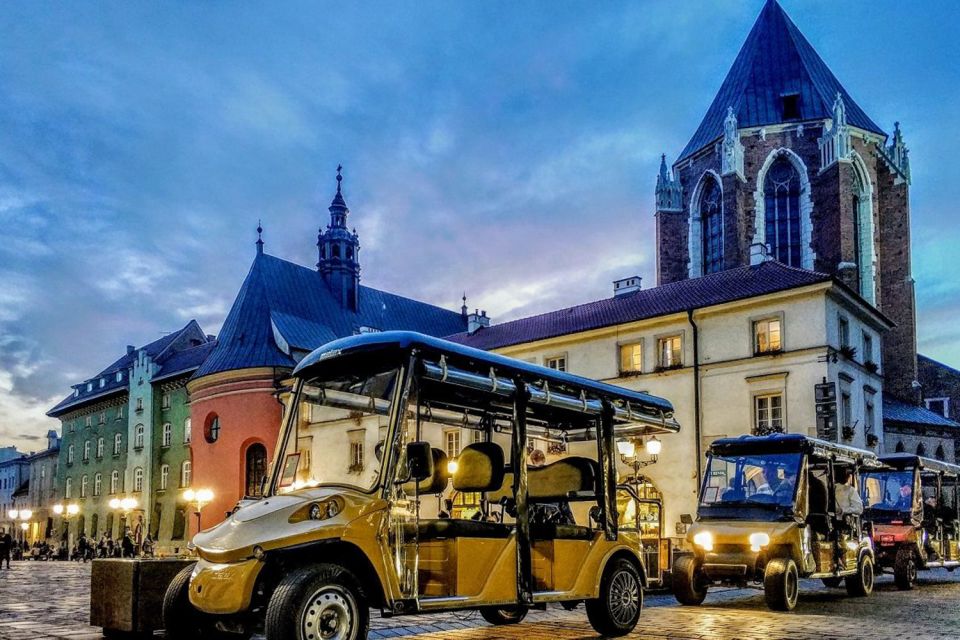 Krakow: Old Town, Ghetto, and Kazimierz Golf Cart Tour - Itinerary Highlights