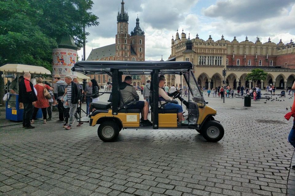 Krakow: Old Town Tour on a Golf Cart With Authentic Lunch - Itinerary Details