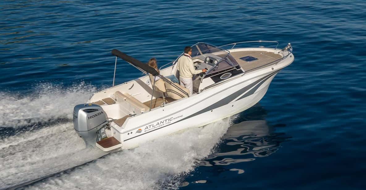 Krk: Rent a Boat Atlantic 730 408kk - Licensing and Skipper Options