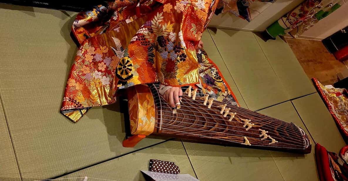 Kyoto Japan: Japanese Harp Experience With Gorgeous Kimono - Location and Accessibility