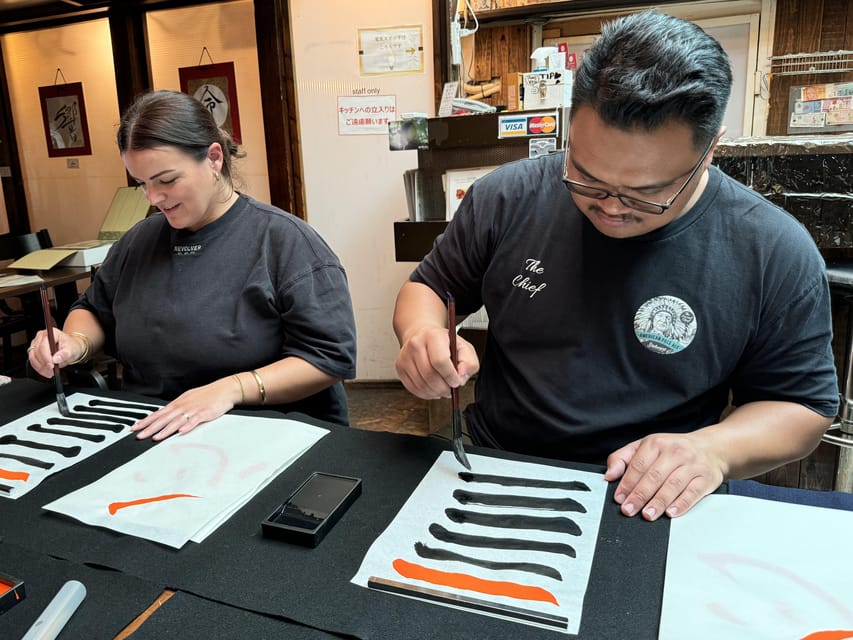 Kyoto: Japanese Calligraphy Workshop - Participant Information