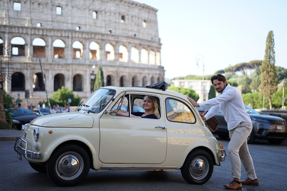 La Dolce Vita: Cruising Rome in a Classic Fiat 500 - Pricing Details