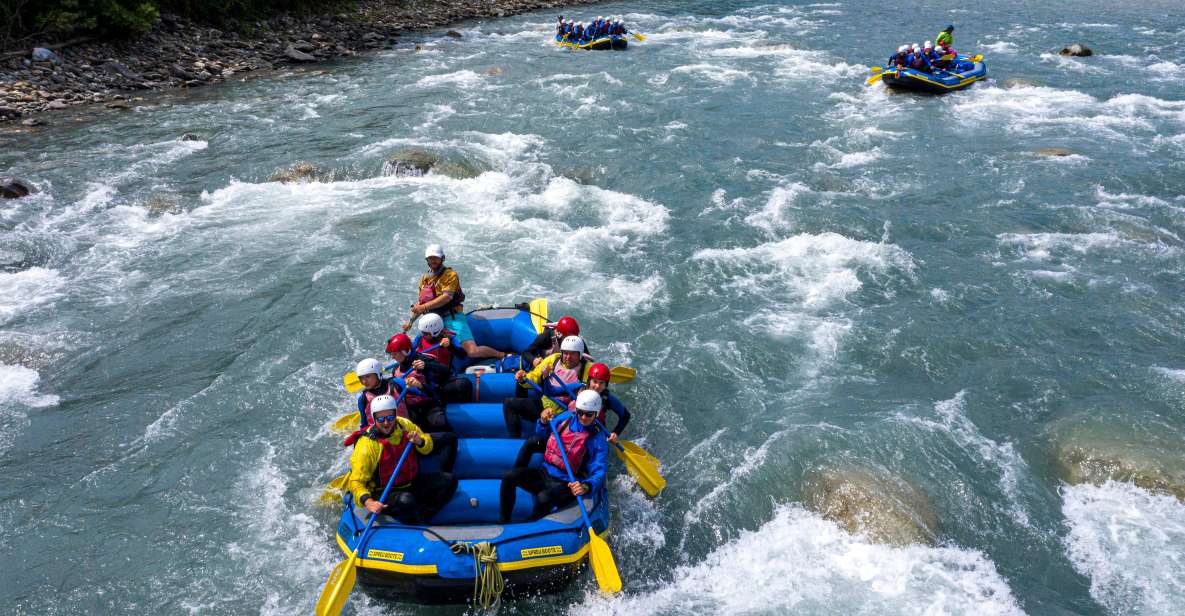 Laax, Flims, Ilanz: Vorderrhein Rafting (Half Day) - Itinerary Details