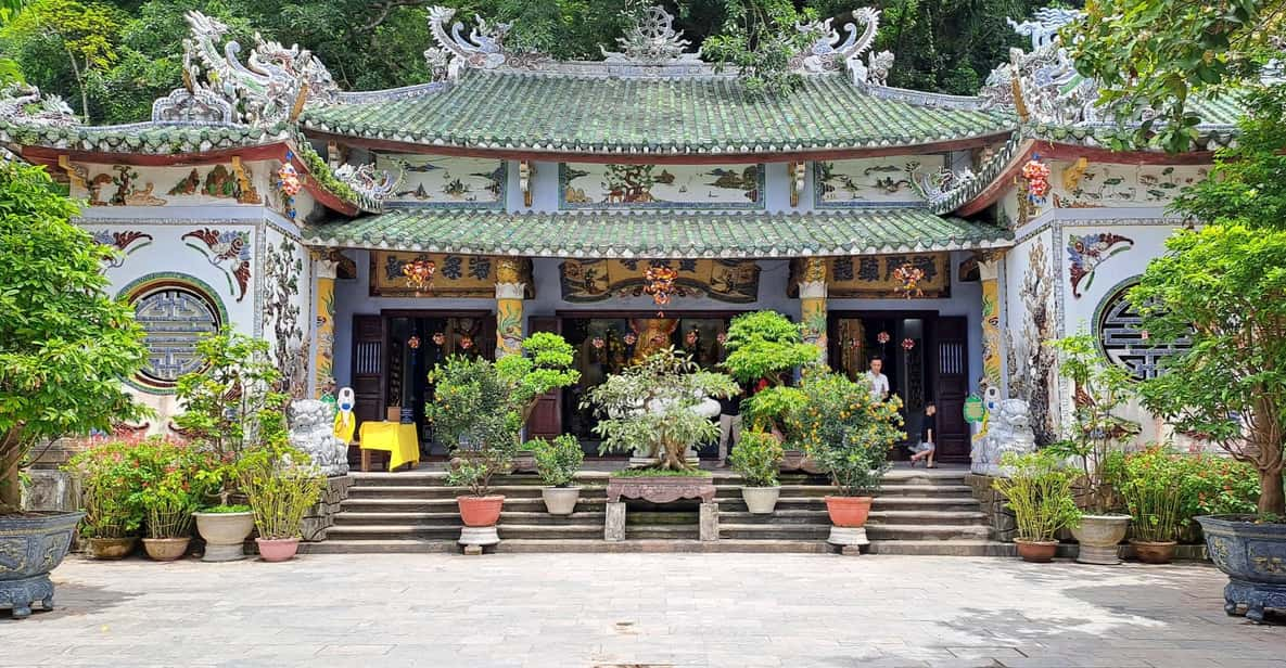 Lady Buddha- Marble Mountains- Coconut Boat- Hoian Old Town - Transportation Details