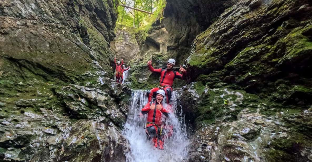 Lake Bled: Canyoning Adventure With Free Footage - Detailed Itinerary