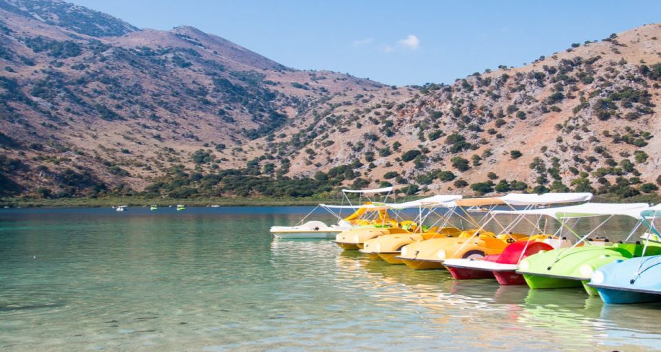 Lake Kournas: Pedal Boat Rental With Transfer - Included Services and Amenities