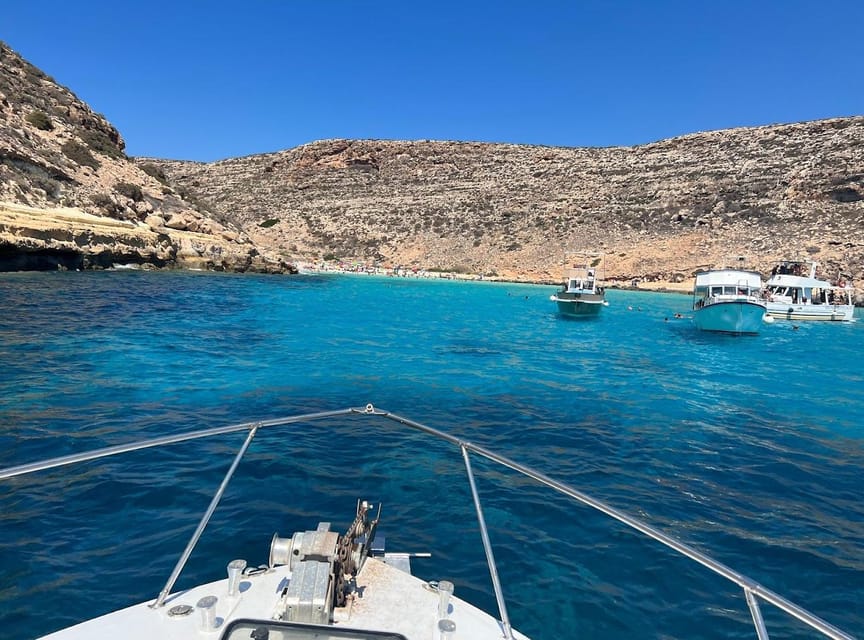 Lampedusa: Elegant Day Boat Tour With Lunch on Board - Lunch and Refreshments