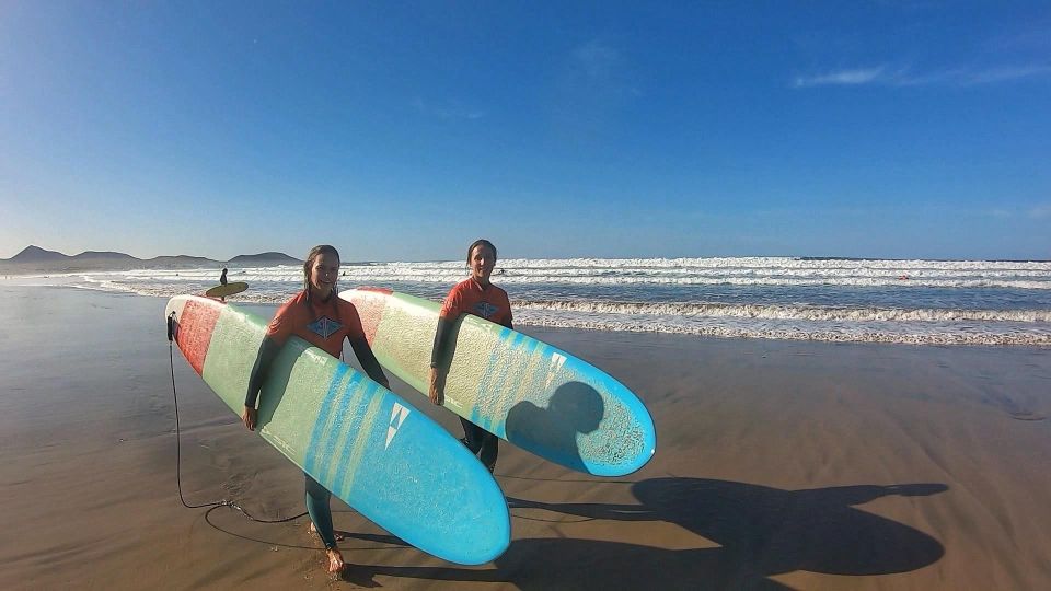 Lanzarote: Longboard Surf Lesson on Famara Beach for All Levels - Famara Beach: The Perfect Location